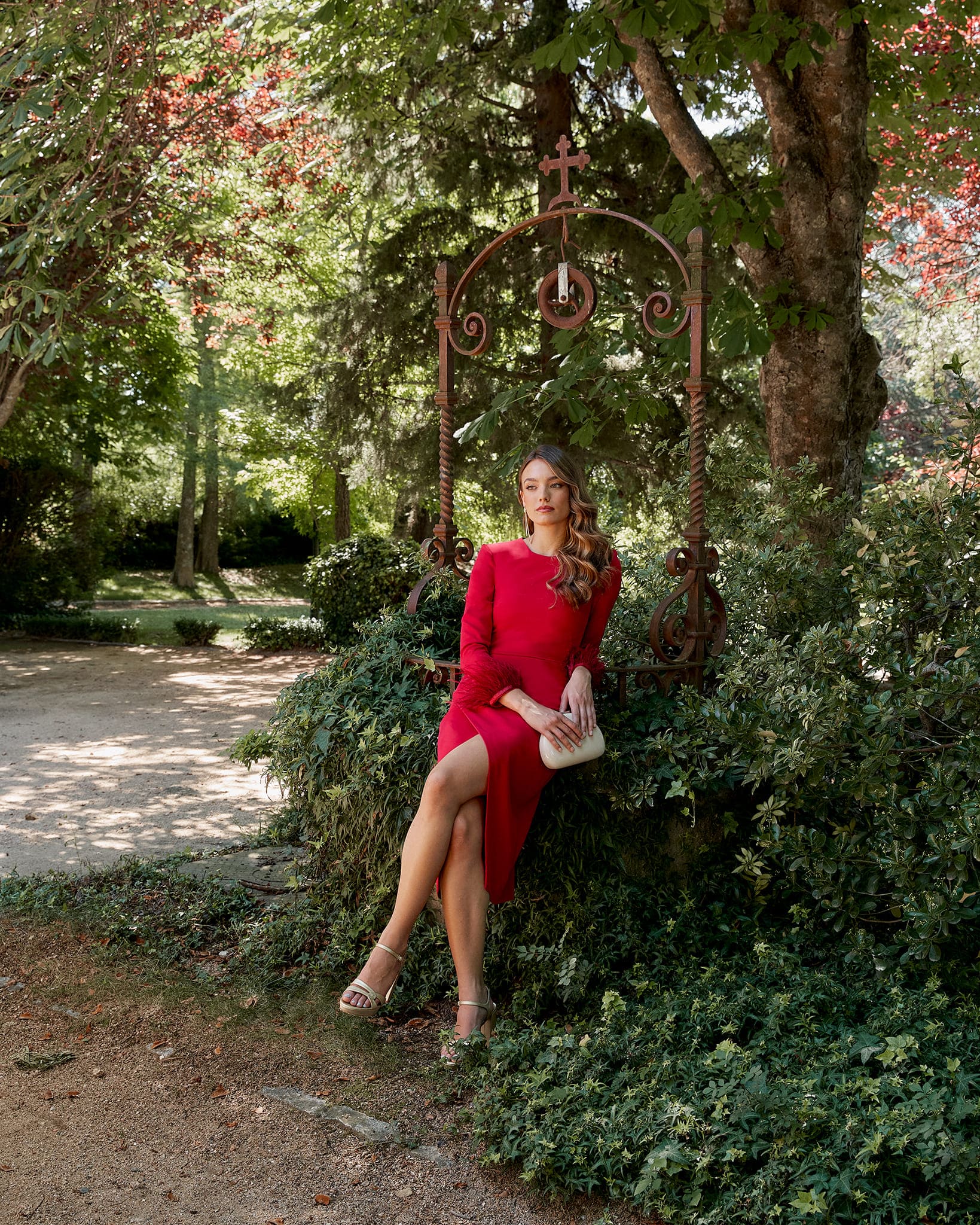 Vestido Carmen Rojo - Image 4