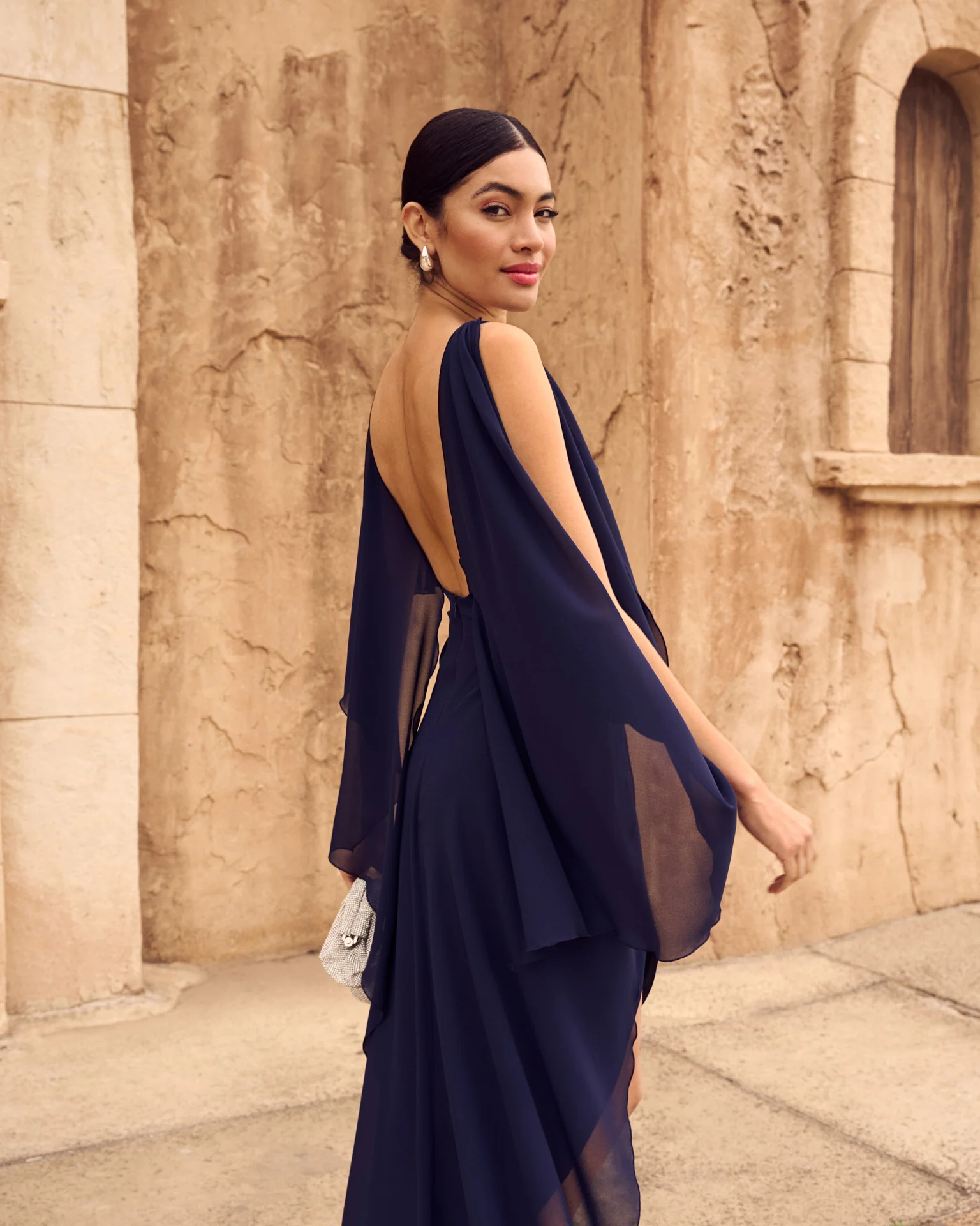 Vestido Grecia Marino - Image 4